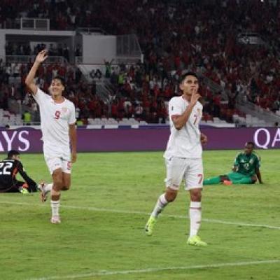 Indonesia Taklukkan Arab Saudi 2-0 di Kualifikasi Piala Dunia 2026, Marselino Ferdinan Jadi Bintang