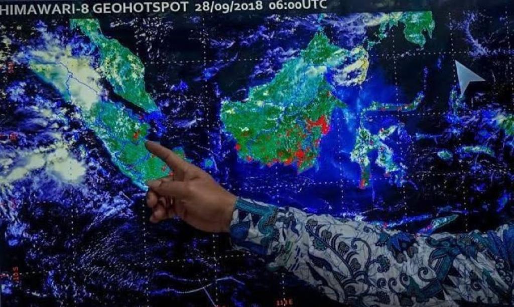 Nihil Titik Panas di Riau, BMKG: Sumatera Masih Terpantau 21 Hotspot