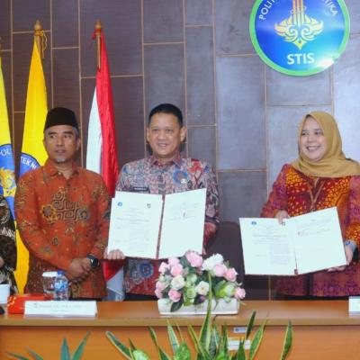 Pemkab Kampar dan STIS Jalin Kerjasama Strategis Kembangkan SDM Statistik