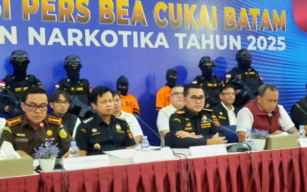 Bea Cukai Batam Gagalkan Penyelundupan Sabu, Tersangka IRT Ngaku Sudah 7 Kali Beraksi