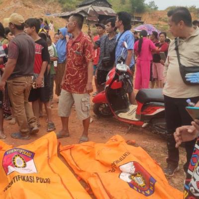 Sempat Hilang Beberapa Jam, Jasad Kakak Beradik Ditemukan Warga di Kolam Bekas Galian C