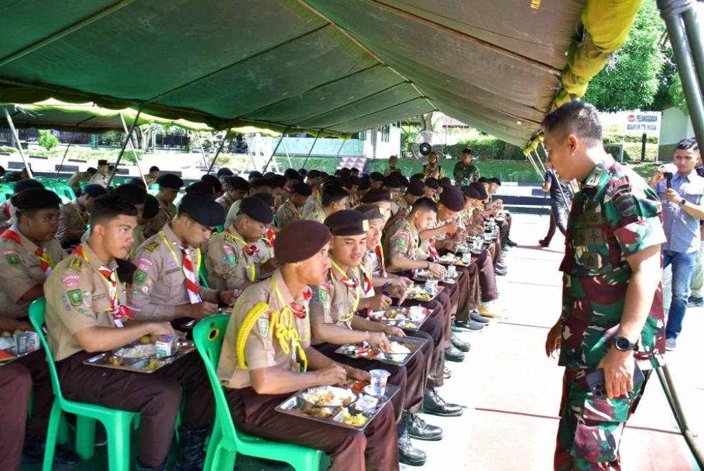 Pemkab dan Kodim 0313 Kampar Sosialisasikan Program Makan Siang Gratis Bergizi