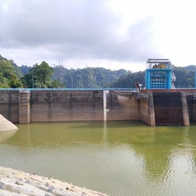 Elevasi Waduk Koto Panjang Kampar Turun ke Angka 76,70 Mdpl