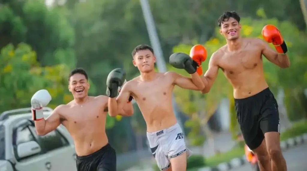 Tiga Petinju Pekanbaru Optimis Raih Prestasi Terbaik di Rookie Fight 2026