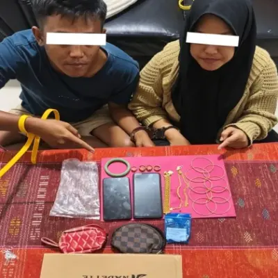 Sandiwara Perampokan di Bengkalis Terbongkar Lewat Rekaman CCTV