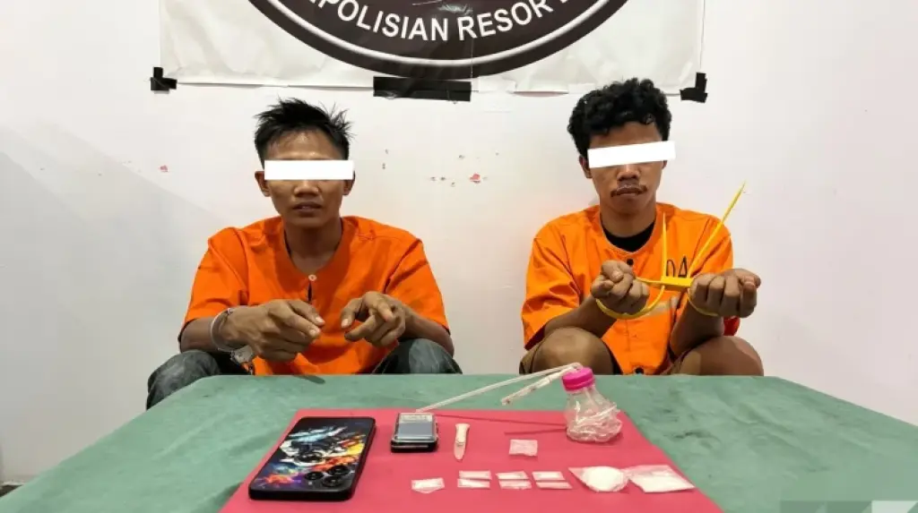 Polisi Amankan 10,70 Gram Sabu dari Dua Pria di Duri Barat
