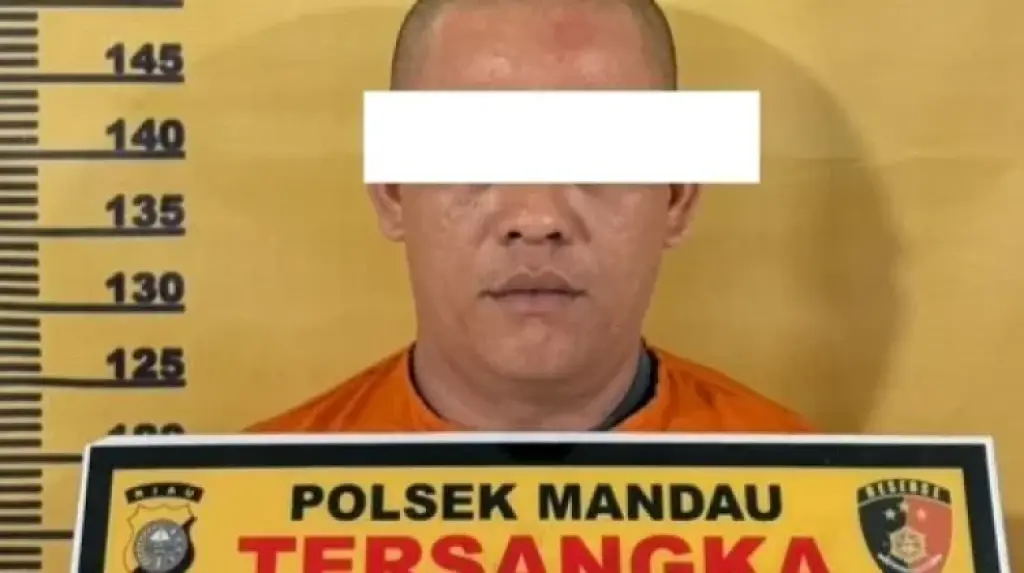 Polsek Mandau Tangkap Pria Penganiaya Pacar dalam Waktu Kurang dari 24 Jam
