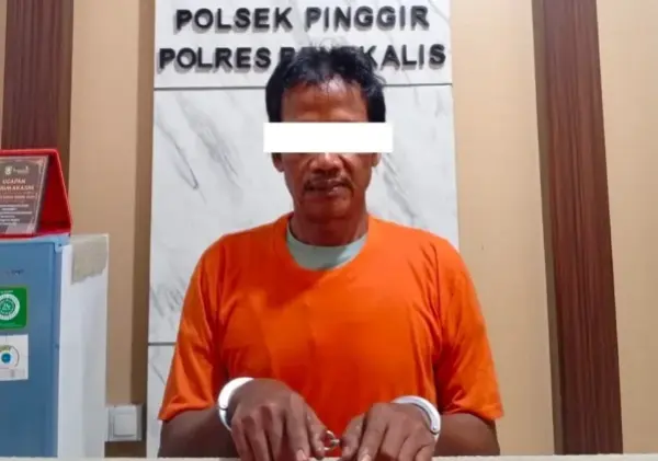 Polsek Pinggir Tangkap Pria Pemilik Sabu, Pemasok Masuk DPO