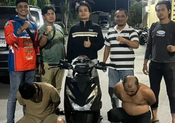 Polres Bengkalis Ungkap Kasus Penggelapan Motor, Dua Pria Ditangkap