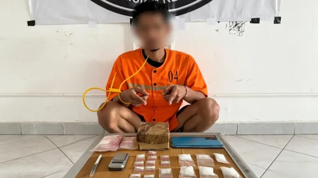 Pengedar Sabu di Duri Ditangkap, Polisi Sita 25,28 Gram Narkotika