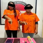 Dua Perempuan Diduga Pengedar Sabu Ditangkap di Bengkalis
