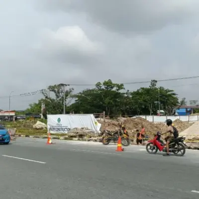 Pembangunan Simpang Arifin Ahmad-Sudirman Pekanbaru Ditargetkan Rampung Akhir 2026
