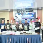 Polres Bengkalis Musnahkan Narkotika Senilai Rp80 Miliar
