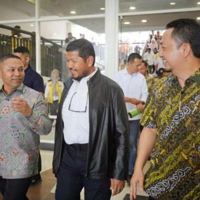 Dampingi Komisi V Kunjungan ke Riau, Gubri Minta Dukungan Dana APBN untuk Bangun Flyover Garuda Sakti