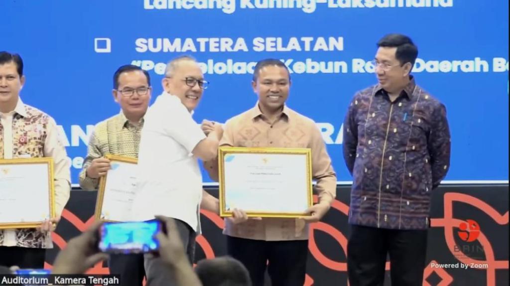 Sukses Integrasikan Riset dan Inovasi Dalam Pembangunan Gubri Dapat Apresiasi dari BRIN