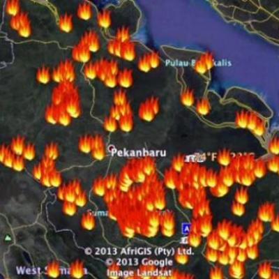 Ada 11 Hotspot di Sumatera, Kampar 3 Titik Panas