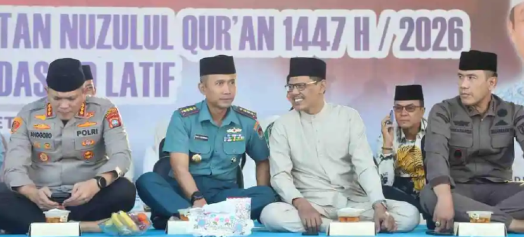 DPRD Batam Hadiri Peringatan Nuzulul Qur’an dan Silaturahmi Kebangsaan di Mapolresta Barelang