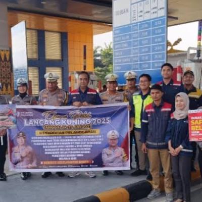Berkendara Aman di Tol, Pesan Ditlantas Polda Riau Saat Ops Patuh Lancang Kuning 2025