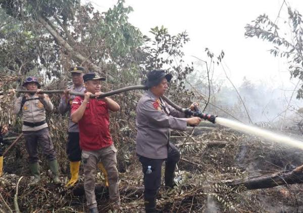 Bakar Lahan 500 Hektare di Pelalawan, Satu Tersangka Ditangkap Polisi