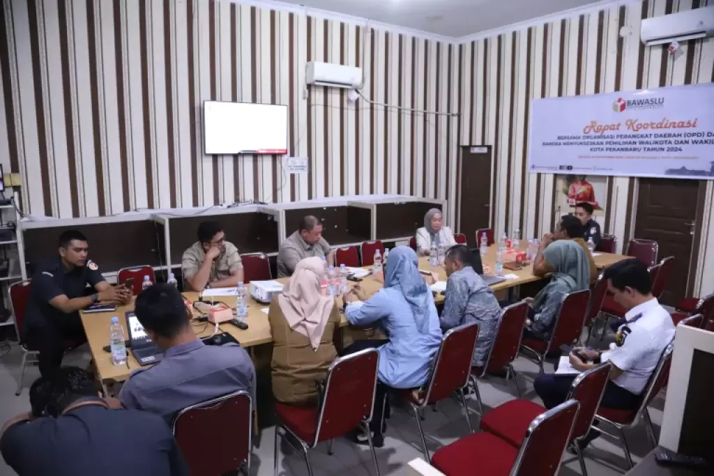 Bawaslu Pekanbaru Perkuat Sinergi dengan Instansi Jelang Pilkada 2024