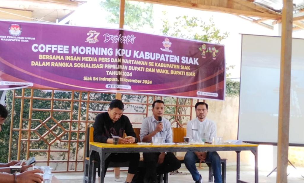 Meningkat dari Pemilihan Sebelumnya, KPU Siak Targetkan 75 Persen Partisipasi Pemilih pada Pilkada 2024