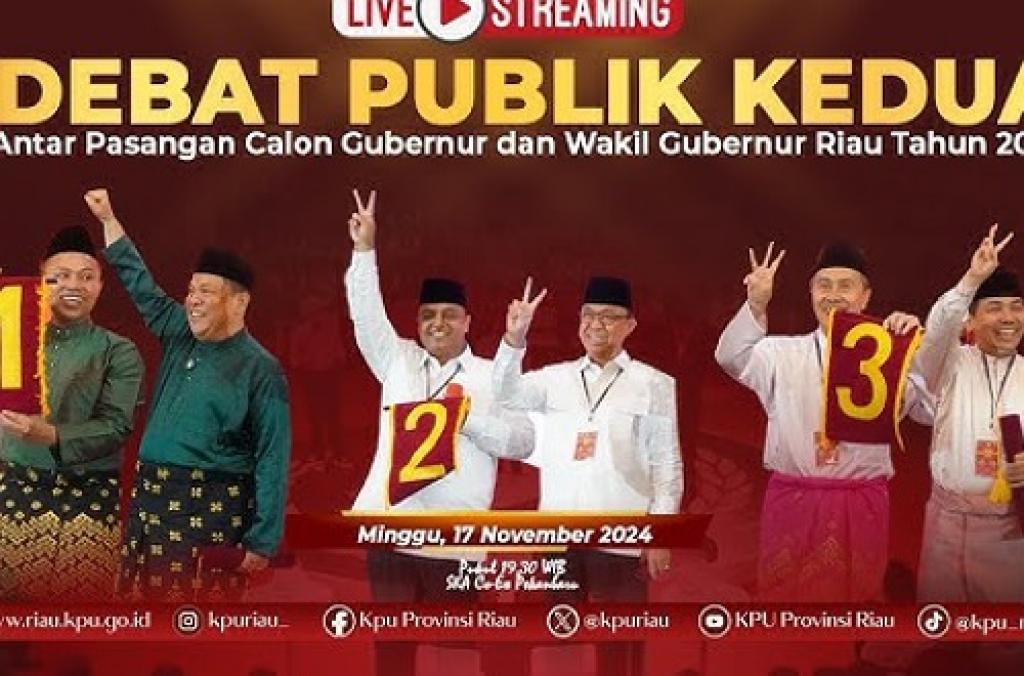 Hari ini Terakhir Kampanye, Cek Lokasi Nyoblos Para Kandidat Gubernur Riau di Sini