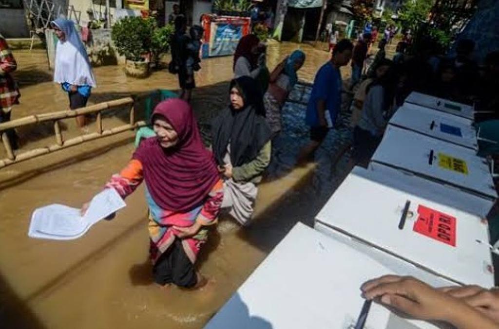 Banjir Mengancam Jelang Hari H Pilkada Serentak 2024, Begini Langkah KPU Riau