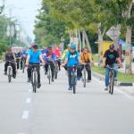 Jelang Pembukaan Race Pertama Tour de Siak 2024, Ribuan Warga Ikuti Fun Bike