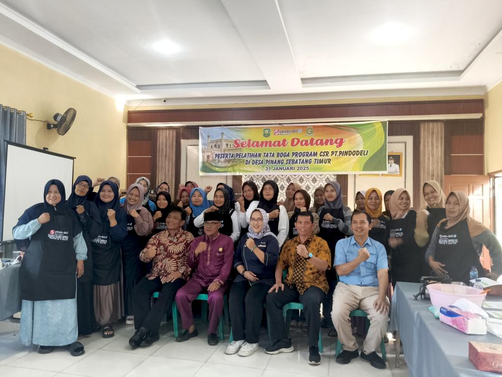 CSR PT Pindo Deli Perawang Gelar Pelatihan Pembuatan Cake Ekonomis Dengan Rasa Premium di Kampung Pinang Sebatang Timur