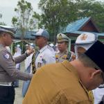 Kukuhkan Patroli Keamanan Sekolah SMA Negeri 1 Siak, Kasatlantas Polres Siak Berikan Edukasi Keselamatan Berlalu Lintas