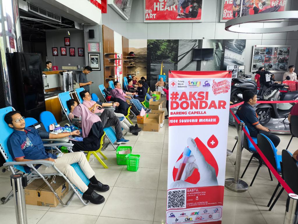 Capella Group Gelar Donor Darah di Pekanbaru Akhir Pekan Nanti, Targetkan 290 Pendonor