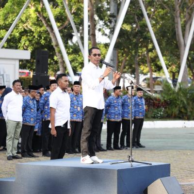 Pemko Batam Gelar Apel Gabungan: Wali Kota Rudi Harapkan Batam Lebih Maju di Era Kepemimpinan Baru