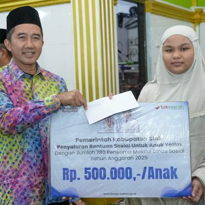 Safari Ramadan di Tualang Plh Sekda Siak Pastikan Bantuan Sosial Tepat Sasaran