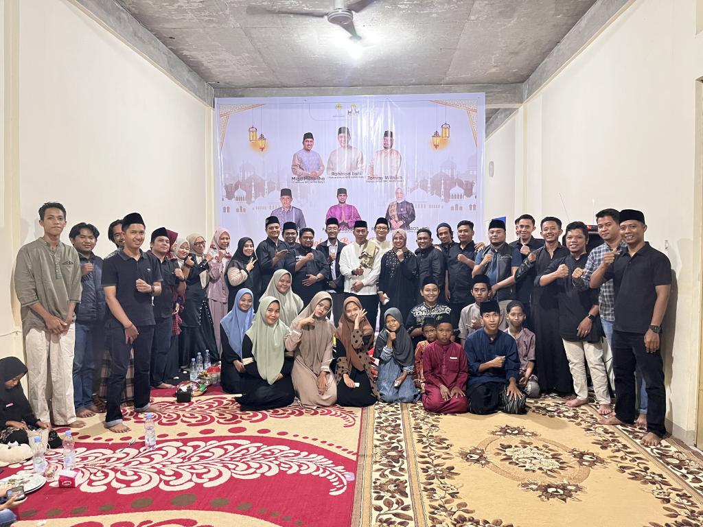 Rajut Silahturahmi Di Bulan Suci Ramadhan, HIPMI Siak Gelar Buka Puasa Bersama, Santuni Anak Yatim Piatu dan Syukuran Kantor Sekretariat