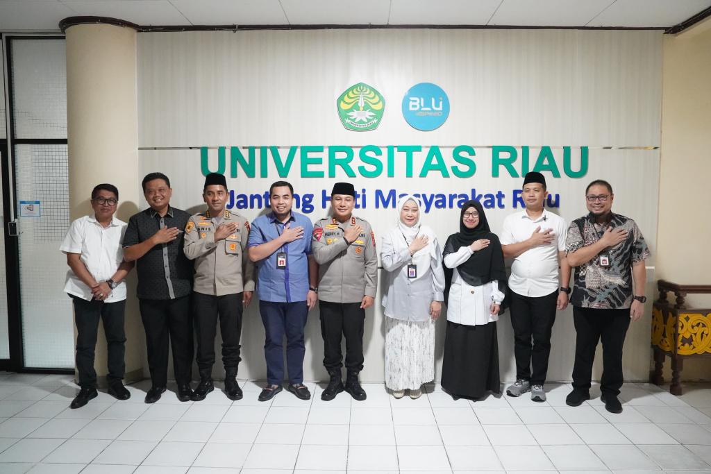 Silahturahmi ke Kampus, Irjen Herry Harap Polda Riau Bisa Bersinergi dengan Civitas Akademika UNRI