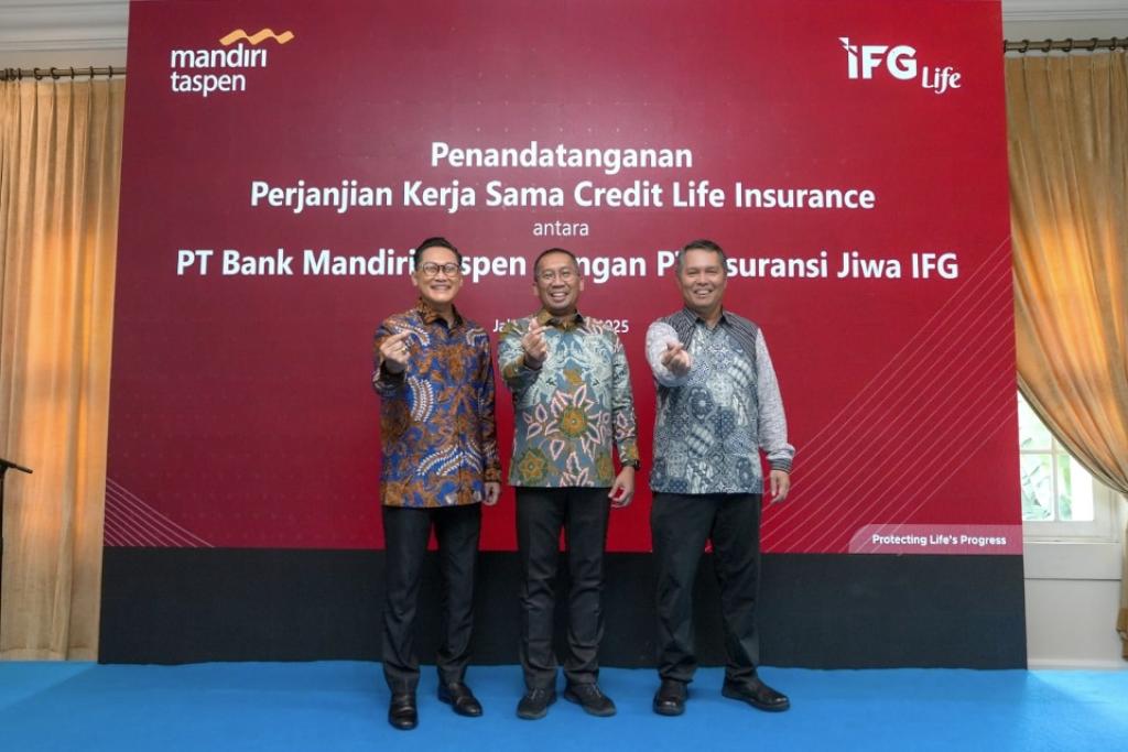 Bank Mandiri Taspen dan IFG Life Bentuk Kemitraan Asuransi Jiwa Kredit