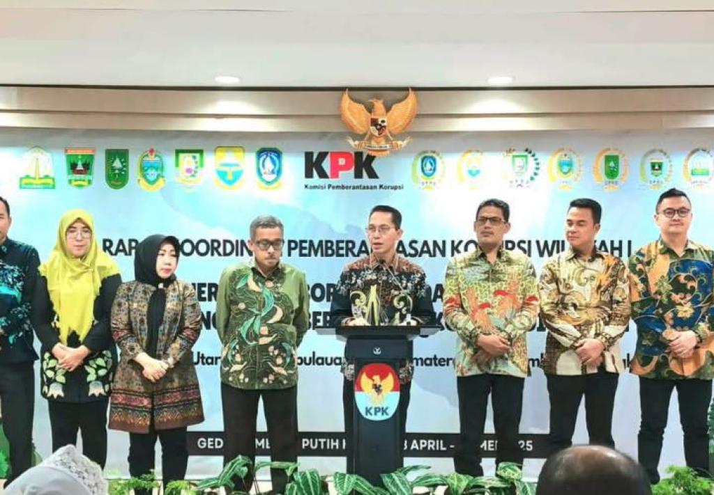 Hadiri Rakornas KPK, Amsakar Paparkan Strategi Antikorupsi Pemkot Batam