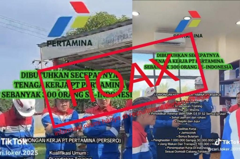 PHR Ingatkan Masyarakat Info Lowongan Kerja Palsu Beredar di Medsos