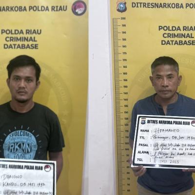 Polda Riau Bongkar Jaringan Pengedar Sabu di Kandis