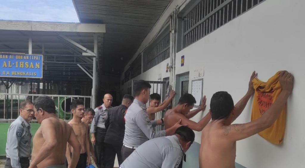 Lapas Bengkalis Geger! Razia Dadakan Bongkar Praktik Nyabu Oknum Petugas dan Napi