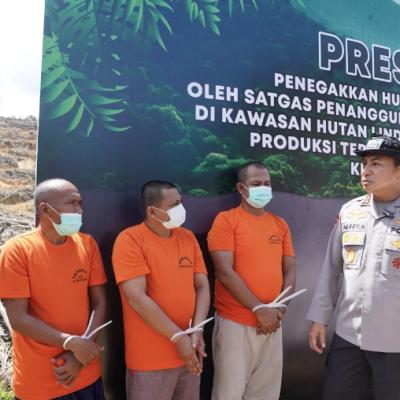 Tindak Tegas Perusakan Hutan, Polda Riau Tegaskan Komitmen Green Policing