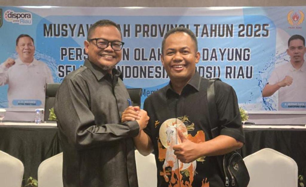 Dodi Irawan Terpilih Aklamasi Pimpin PODSI Riau, Siap Bawa Cabor Dayung Rebut Medali PON