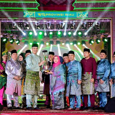 Bengkalis Juara Umum MTQ Tingkat Provinsi, Gubernur Riau Apresiasi Kesuksesan Acara
