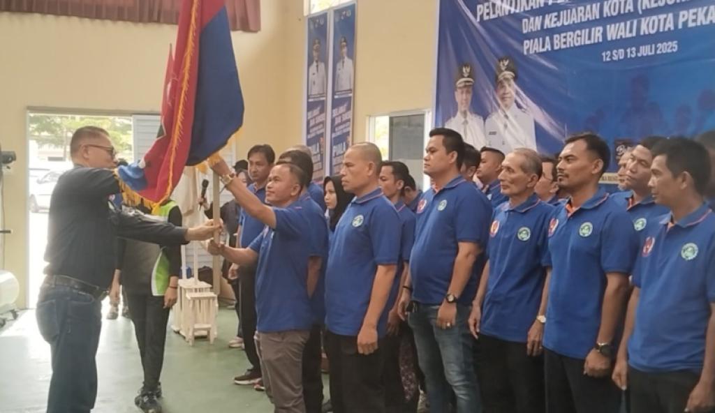 Pengurus PTMSI Pekanbaru Periode 2025-2029 Dilantik, Adrizal Optimis Prestasi Atlet Tenis Meja Pekanbaru Terus Meningkat