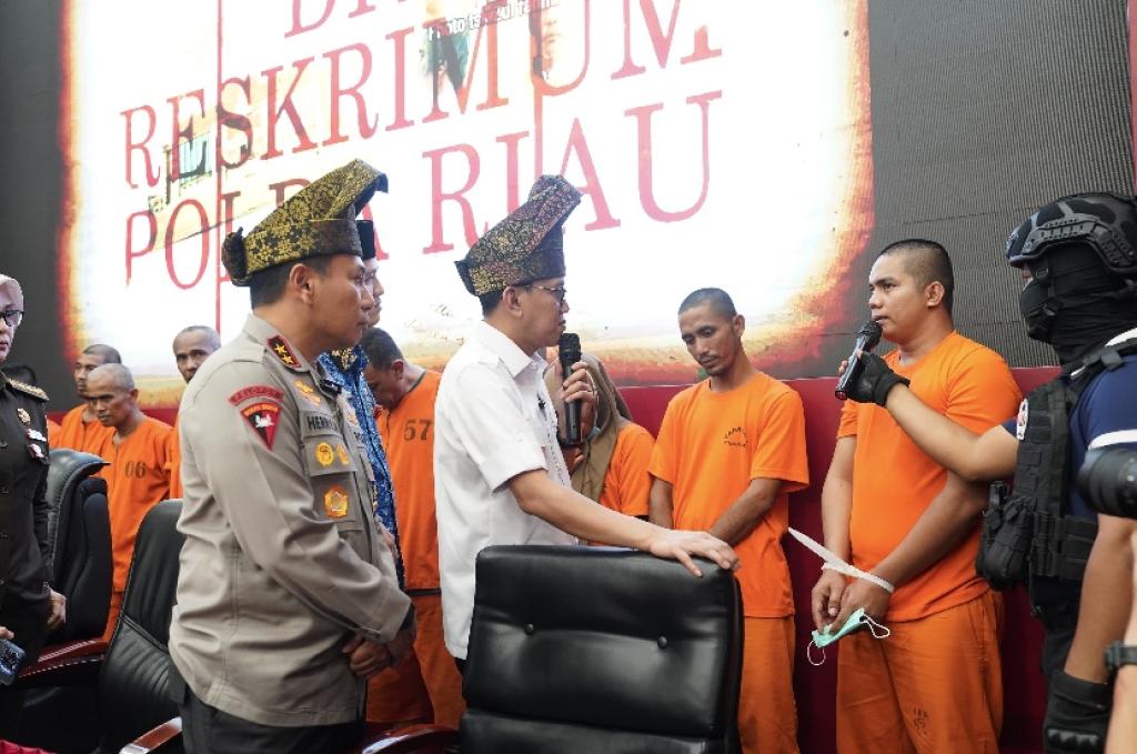 Polda Riau Gagalkan Penyelundupan 100 Calon Korban TPPO ke Luar Negeri
