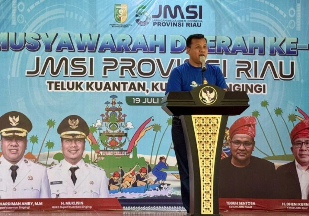 Buka Musda II JMSI Riau, Bupati Suhardiman Ajak JMSI Bantu Pengembangan Pariwisata Kuansing