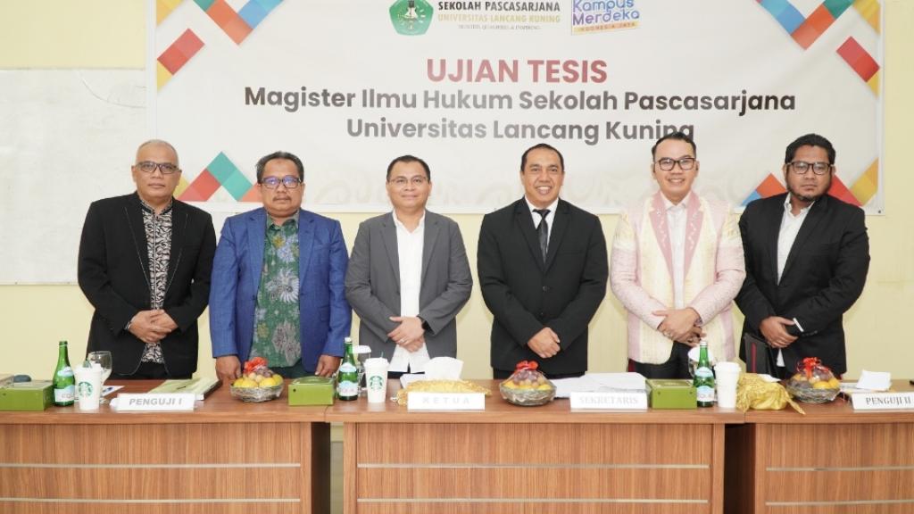 Tahniah, Kapolresta Pekanbaru Raih Gelar Magister Ilmu Hukum Dari Sekolah Pascasarjana Unilak