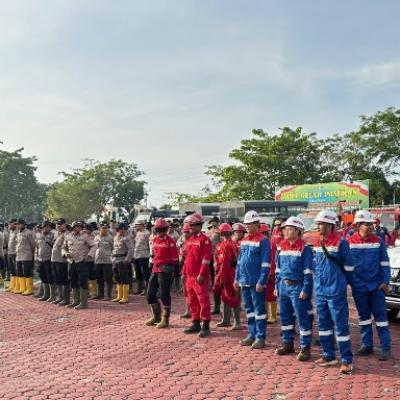 Tim Tanggap Darurat Kebakaran PHR Kolaborasi dengan Stake Holder Padamkan Karhutla di Rokan Hilir