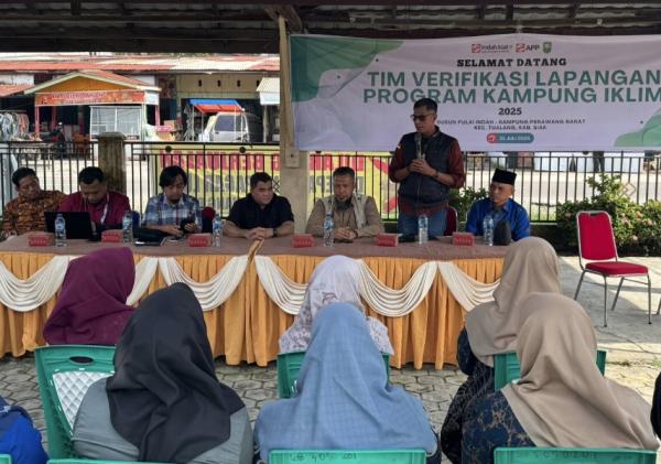 PT IKPP Dukung Penuh Kampung Perawang Barat Verifikasi Proklim Utama 2025 Tingkat Nasional