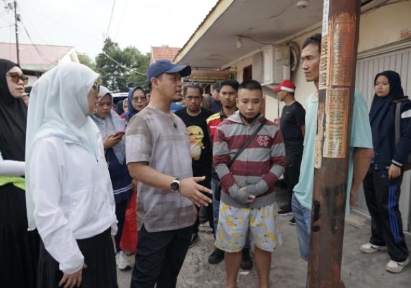 Sampaikan Turut Berduka, Wako Agung Temui Keluarga Korban Kebakaran di Jl Tuanku Tambusai